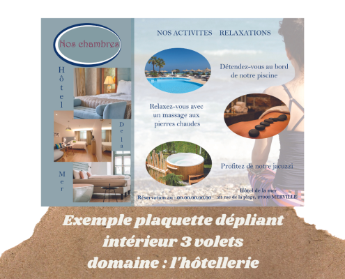 dépliant