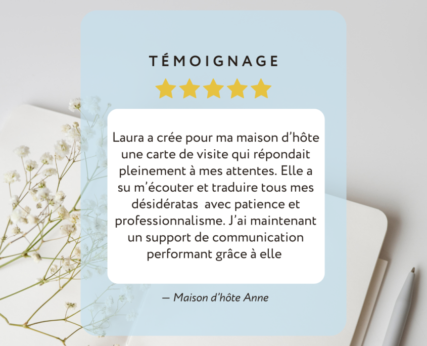 témoignage client